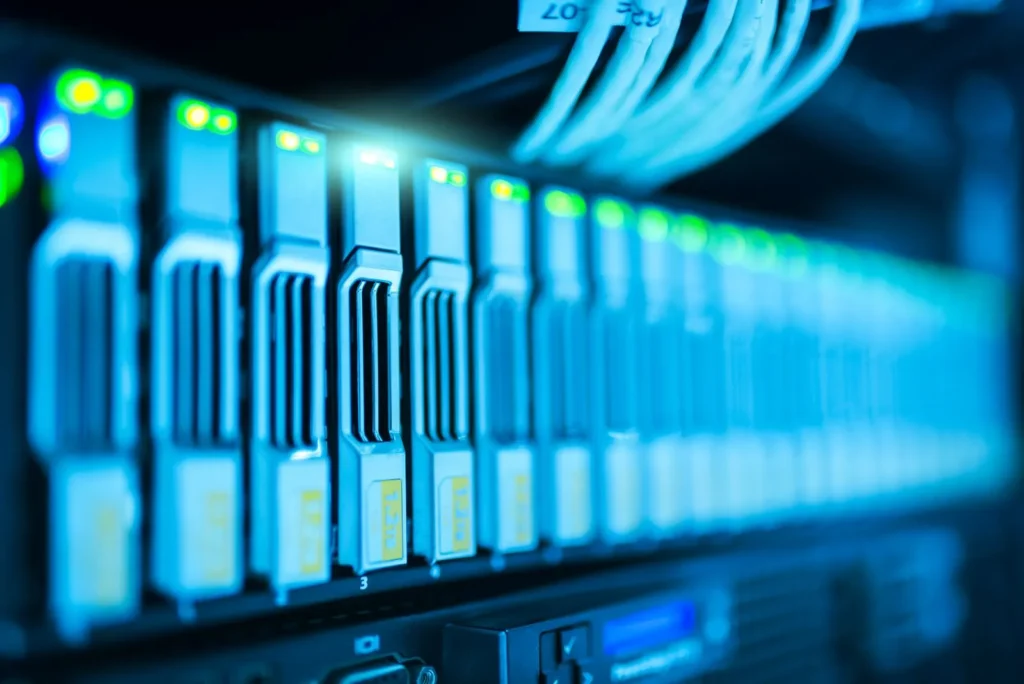 Server infrastructure powering business automation