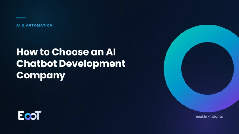 How to choose an AI chatbot development company